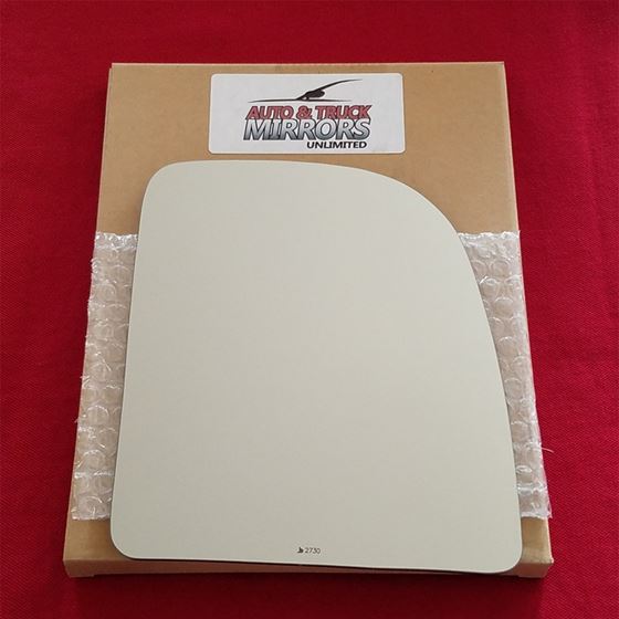 Mirror Glass + ADHESIVE for Ford F-250, F-350, E-2
