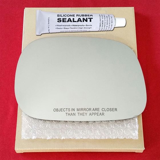 Mirror Glass Replacement + Silicone Adhesive for D