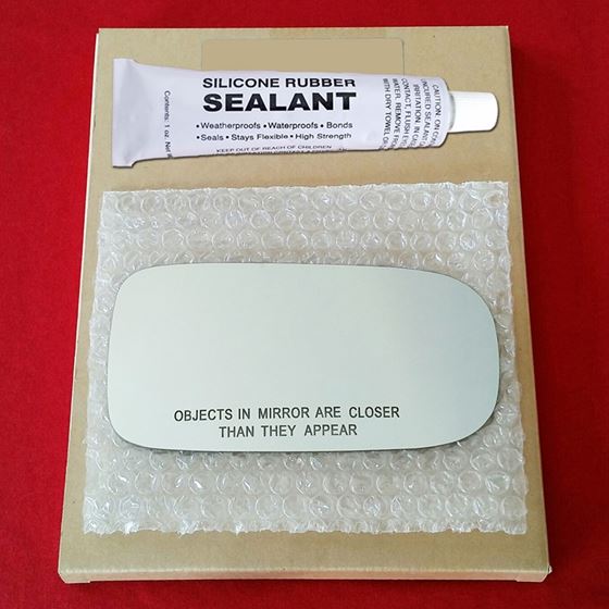 Mirror Glass Replacement + Silicone Adhesive for X