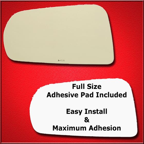 Mirror Glass Replacement + Full Adhesive for 14-19