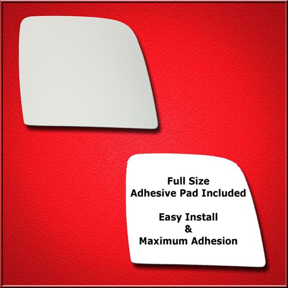 Mirror Glass Replacement + Full Adhesive for 08-15