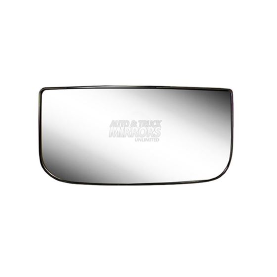 Fits 00-16 GMC Sierra Driver Side Mirror Glass w-3