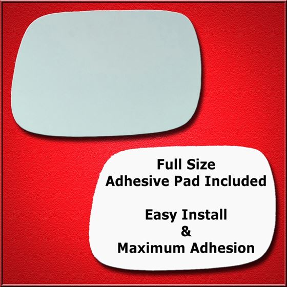 Mirror Glass Replacement + Full Adhesive for 97-01