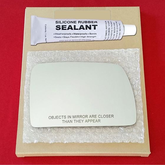 Mirror Glass Replacement + Silicone Adhesive for B