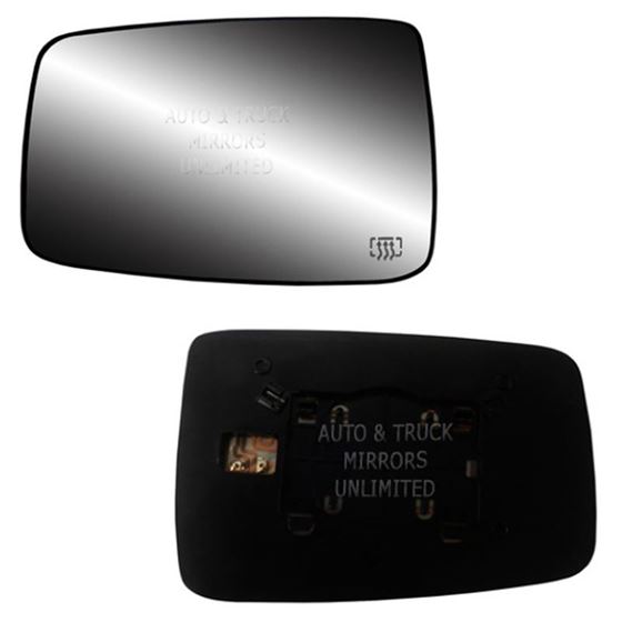 Fits 09-16 Ram 1500 Driver Side Mirror Glass with