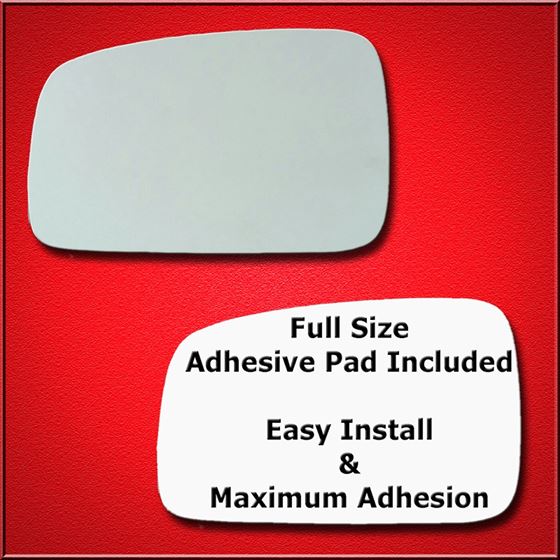 Mirror Glass Replacement + Full Adhesive for Fits