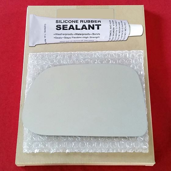 Mirror Glass Replacement + Silicone Adhesive for T