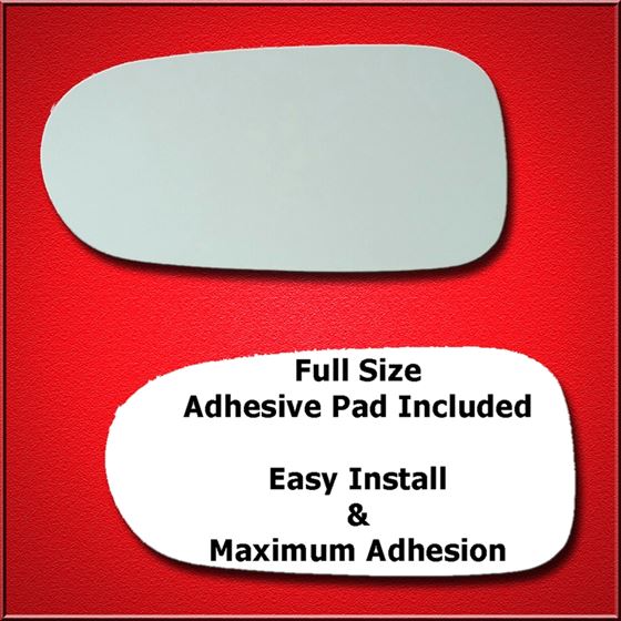 Mirror Glass Replacement + Full Adhesive for 98-02