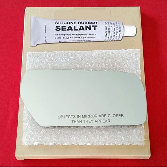 Mirror Glass Replacement + Silicone Adhesive for C