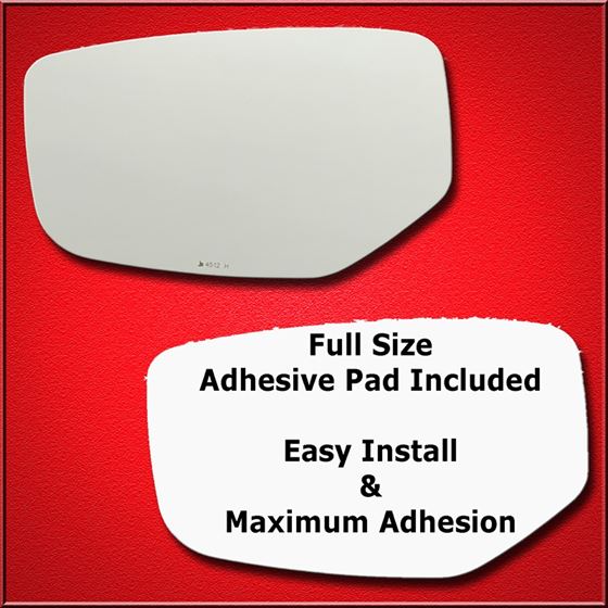 Mirror Glass Replacement + Full Adhesive for 13-22