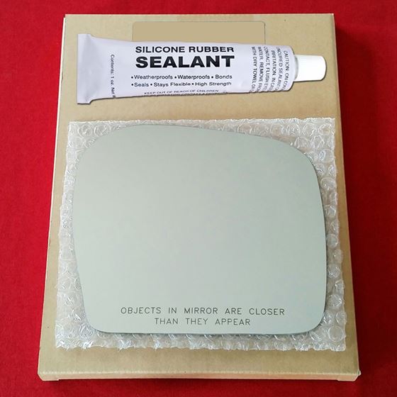 Mirror Glass Replacement + Silicone Adhesive for T