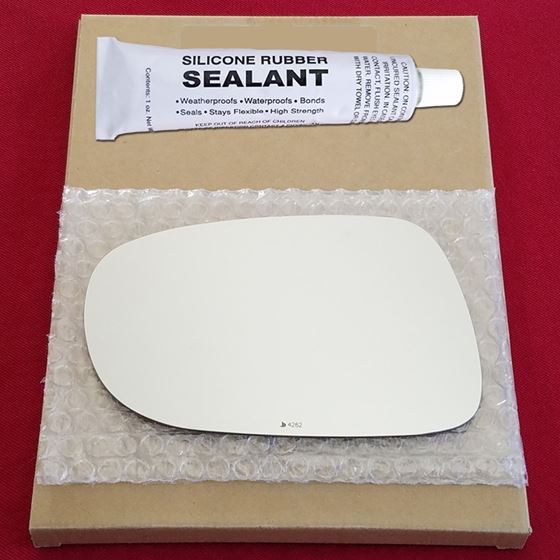 Mirror Glass Replacement + Silicone Adhesive for E