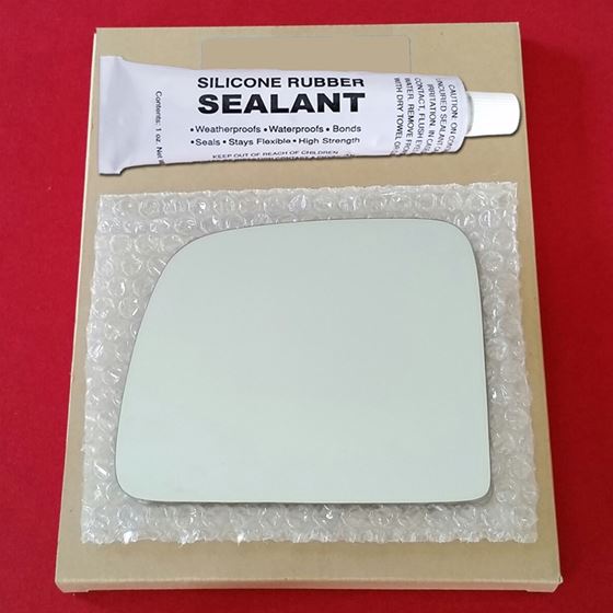 Mirror Glass Replacement + Silicone Adhesive for F