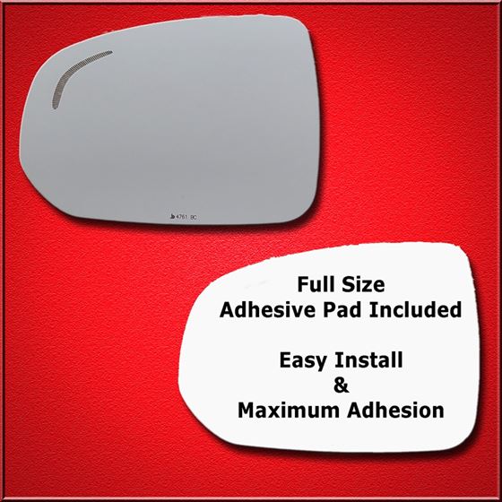 Mirror Glass Replacement + Full Adhesive for V90,