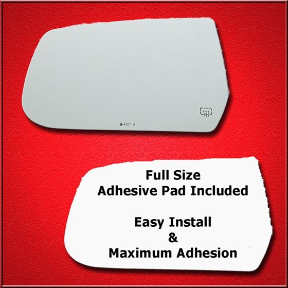 Mirror Glass + Full Adhesive for 10-17 Equinox,Ter