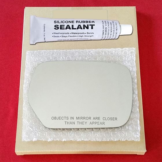 Mirror Glass Replacement + Silicone Adhesive for O