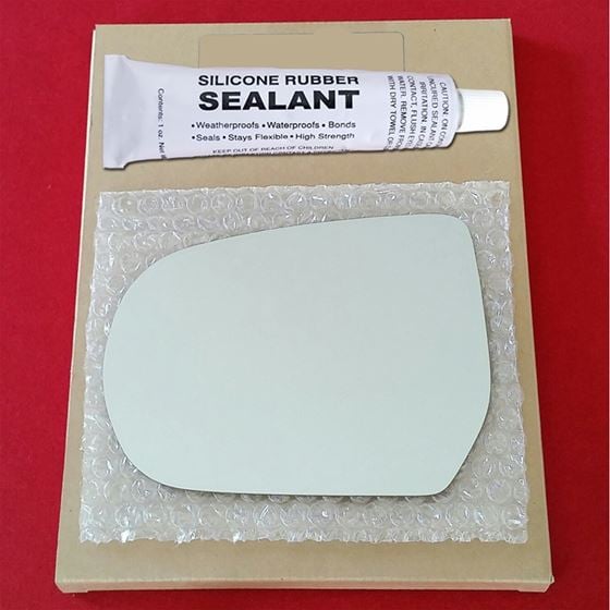 Mirror Glass Replacement + Silicone Adhesive for M