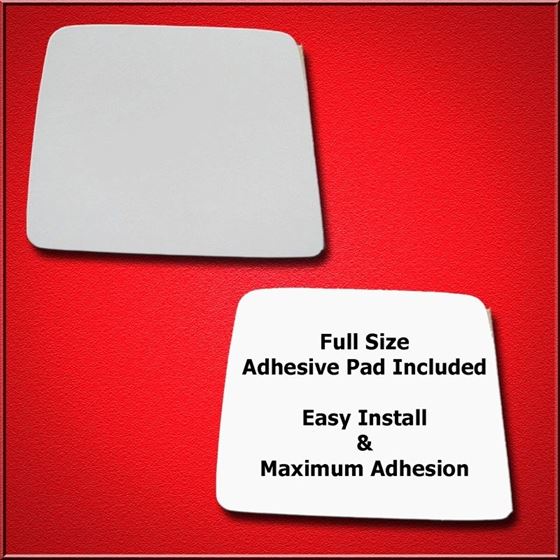 Mirror Glass Replacement + Silicone Adhesive for-3