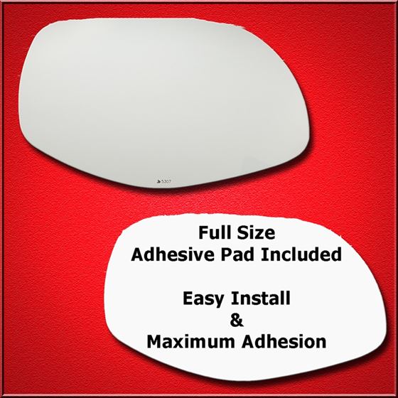 Mirror Glass + Full Adhesive for 08-10 Porsche Cay