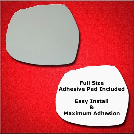 Mirror Glass Replacement + Silicone Adhesive for-3