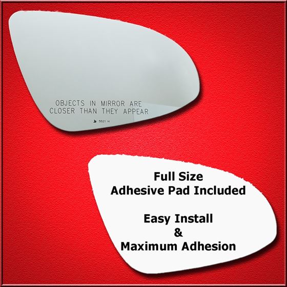 Mirror Glass + Full Adhesive for Toyota Camry, Ava