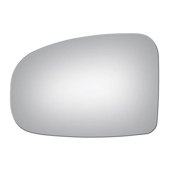 Mirror Glass Replacement + Silicone Adhesive for-3