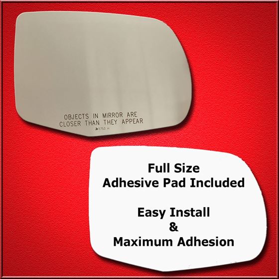 Mirror Glass Replacement + Full Adhesive for MDX,