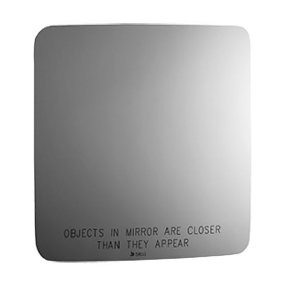 Mirror Glass Replacement + Full Adhesive for Wra-3