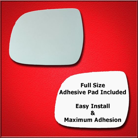 Mirror Glass Replacement + Full Adhesive for 10-13