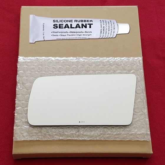 Mirror Glass + Silicone Adhesive for 84-89 Nissan