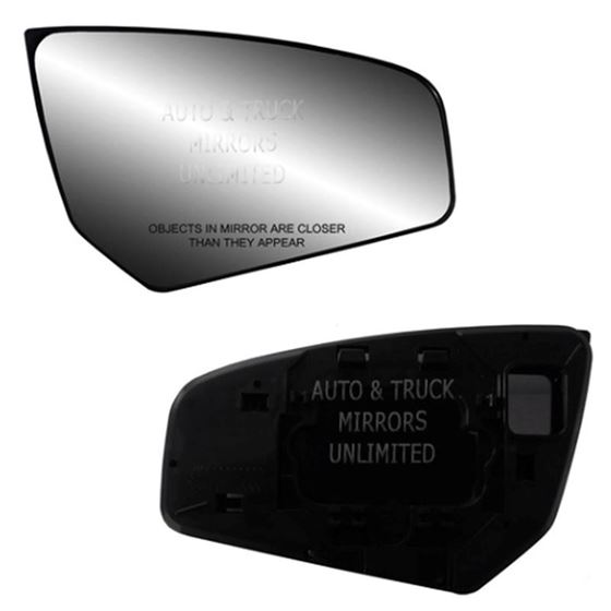 07-12 Sentra Passenger Side Mirror Glass with Backing Plate