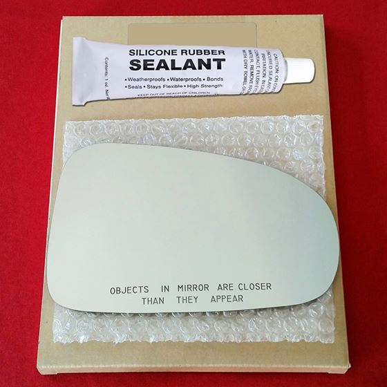 Mirror Glass Replacement + Silicone Adhesive for C