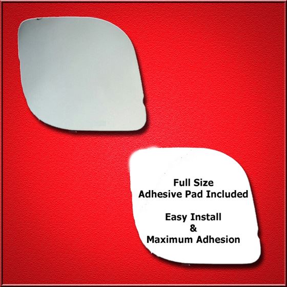 Mirror Glass Replacement + Full Adhesive for 04-09