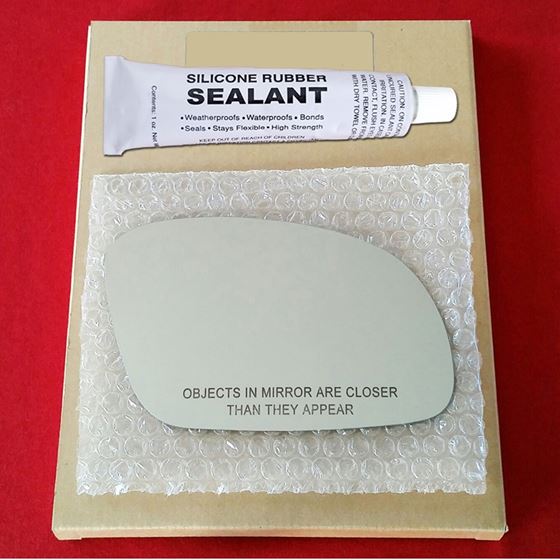 Mirror Glass Replacement + Silicone Adhesive for B