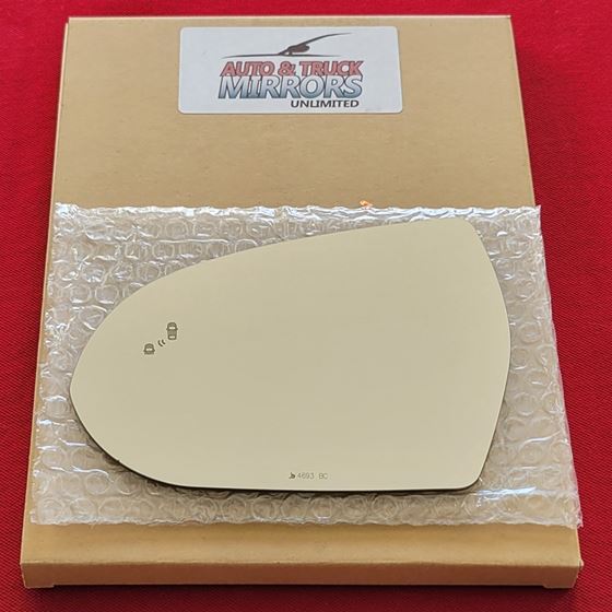 Mirror Glass for 17-21 Kia Niro Driver Side - Blin