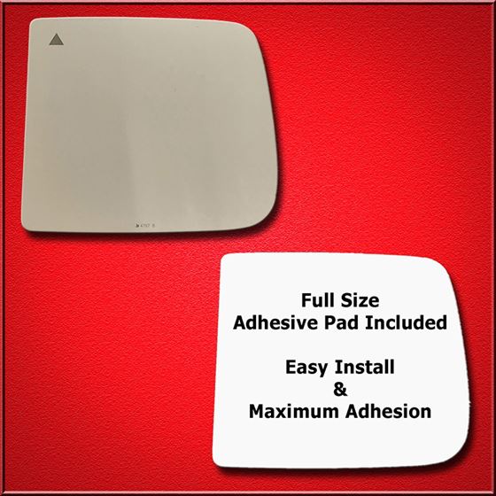 Mirror Glass Replacement + Full Adhesive for Ram 1