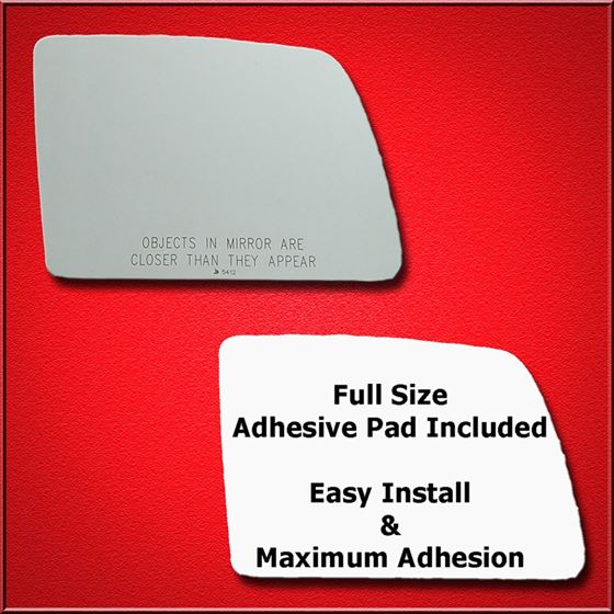 Mirror Glass Replacement + Full Adhesive for 2010