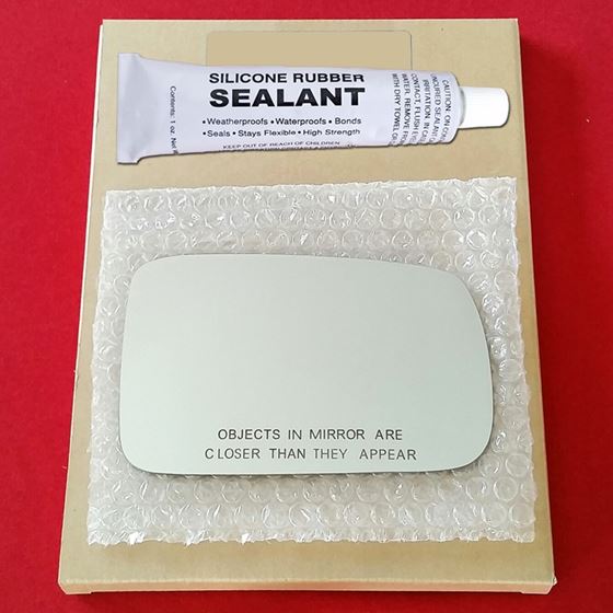 Mirror Glass Replacement + Silicone Adhesive for C