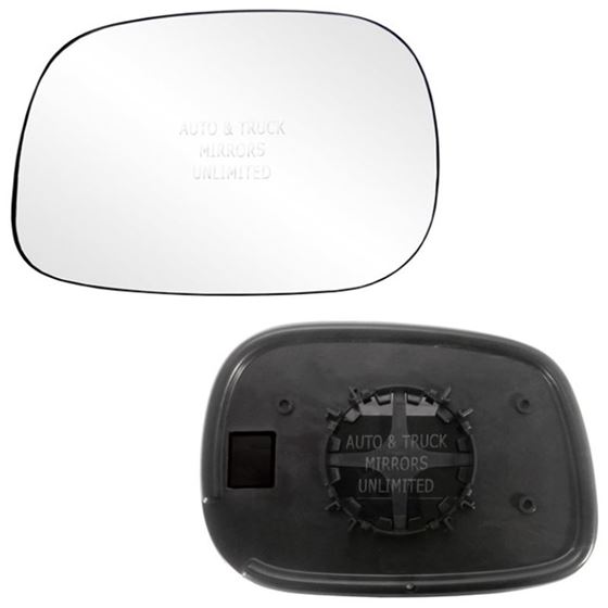 Fits 05-08 Dodge 1500 Driver Side Mirror Glass wit