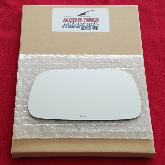 Mirror Glass + Adhesive for 92-96 Lexus ES300 Driv