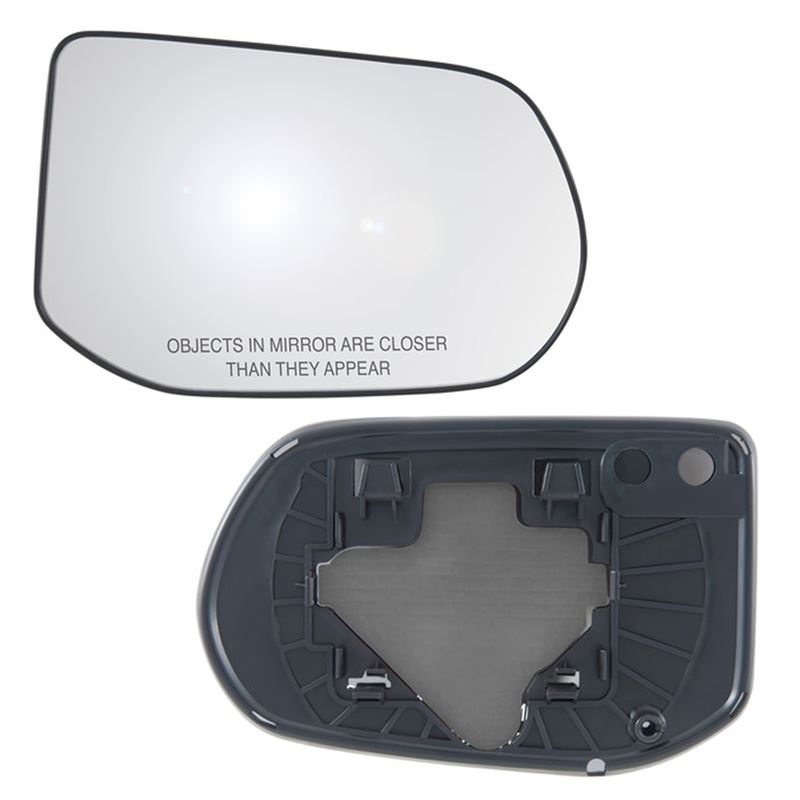 Fits 0611 Honda Civic Passenger Side Mirror Glass with Back Plate