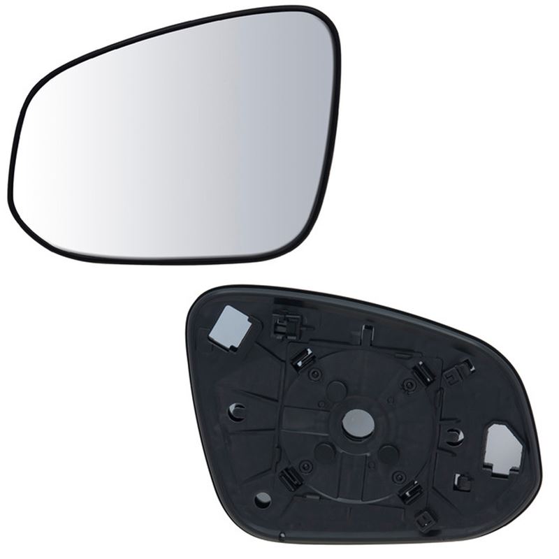 Fits 1315 Toyota RAV4 Driver Side Mirror Glass with Back Plate