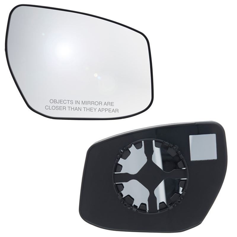 Fits 13-17 Nissan Sentra Passenger Side Mirror Glass with Back Plate 2017 Nissan Sentra Passenger Side Mirror Replacement